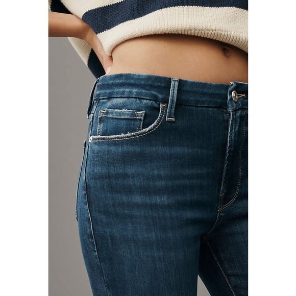 Anthropologie Frame Le Crop Mini Boot Jeans $248 - Picture 4 of 8